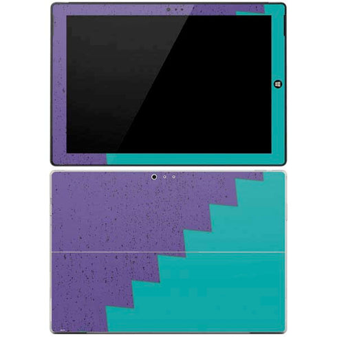 Purple Turquoise Zig Zag Surface Pro 3 Skin